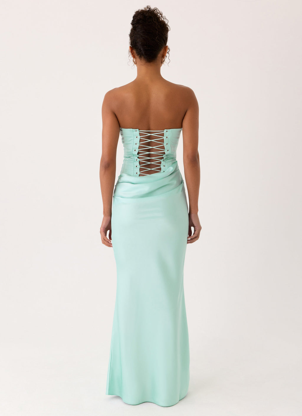 Adara Collection | Corset Maxi Dress with Lace-Up Back | Elegant Long Dress for Stunning Silhouettes - Women's