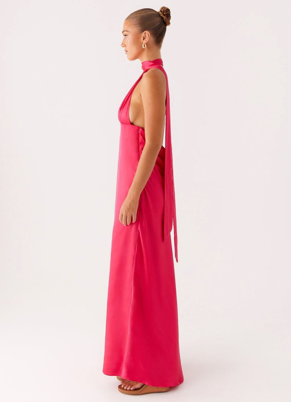 Alicia Collection | Maxi Dress for Women with Adjustable Straps | Elegant Satin Evening Wear for Stunning Looks