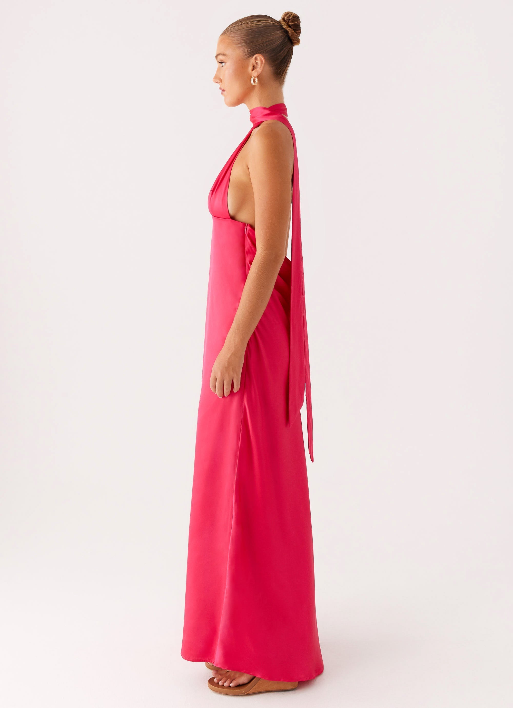 Alicia Collection | Maxi Dress for Women with Adjustable Straps | Elegant Satin Evening Wear for Stunning Looks
