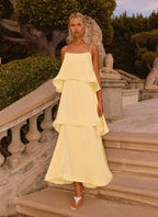 Becka Collection | Maxi Dress for Women with Adjustable Straps & Flared Skirt | Elegant Long Dress for Effortless Summer Style