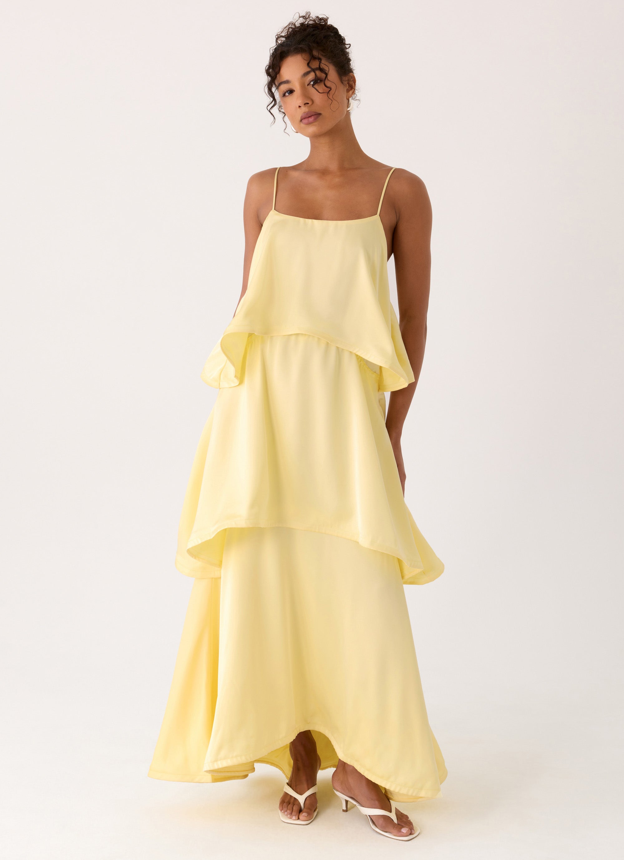 Becka Collection | Maxi Dress for Women with Adjustable Straps & Flared Skirt | Elegant Long Dress for Effortless Summer Style