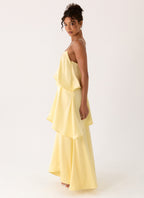 Becka Collection | Maxi Dress for Women with Adjustable Straps & Flared Skirt | Elegant Long Dress for Effortless Summer Style