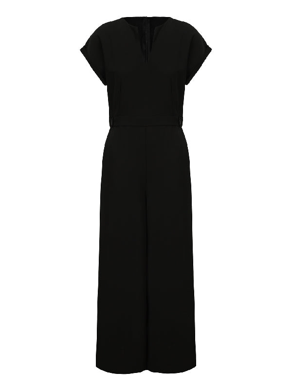 Cap Sleeve Jumpsuit for Women, Elegant and Comfortable