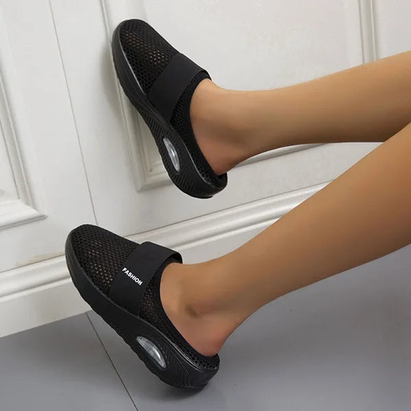 Orthopedic Breathable Slippers with Cushioned Insole