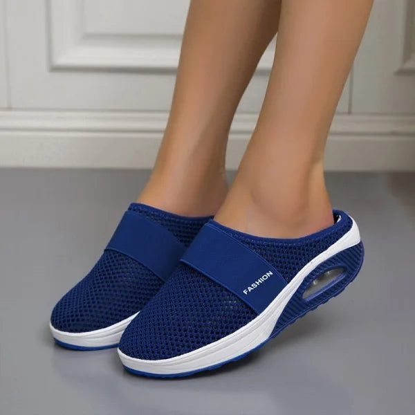 Orthopedic Breathable Slippers with Cushioned Insole