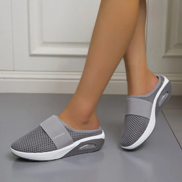 Orthopedic Breathable Slippers with Cushioned Insole