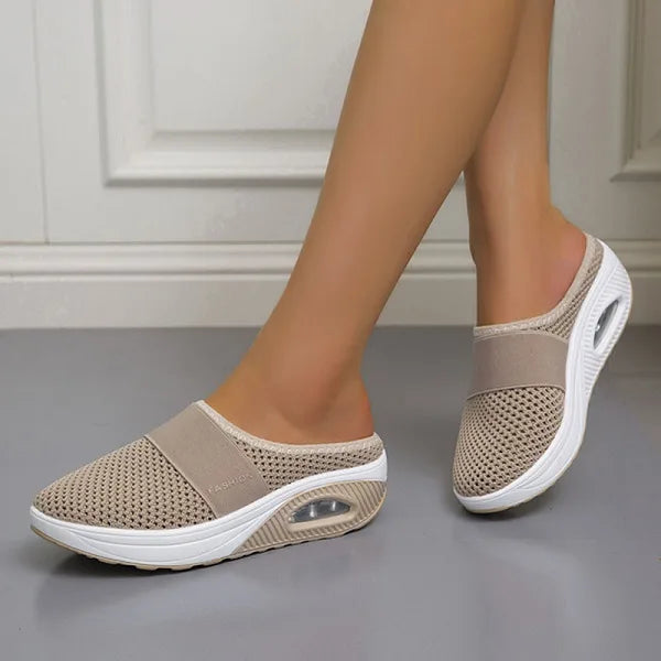 Orthopedic Breathable Slippers with Cushioned Insole