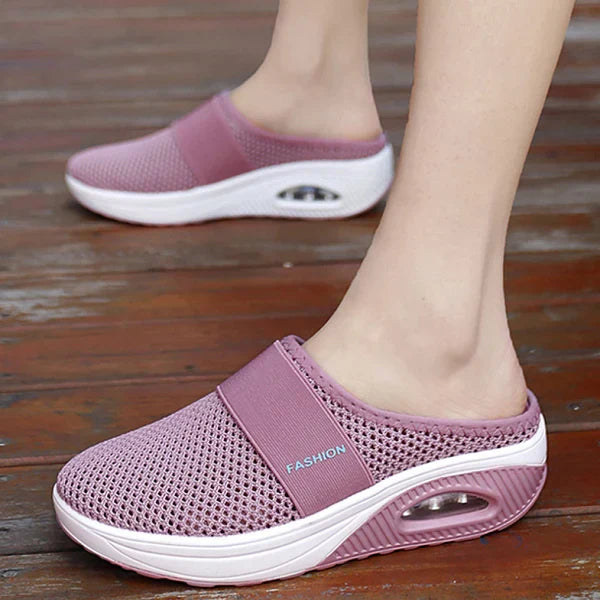 Orthopedic Breathable Slippers with Cushioned Insole