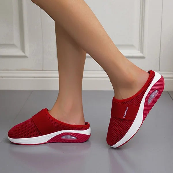 Orthopedic Breathable Slippers with Cushioned Insole