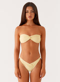 Delta Collection | Bikini Bottoms with Low V Waistline | Comfortable Fit for Beach Activities