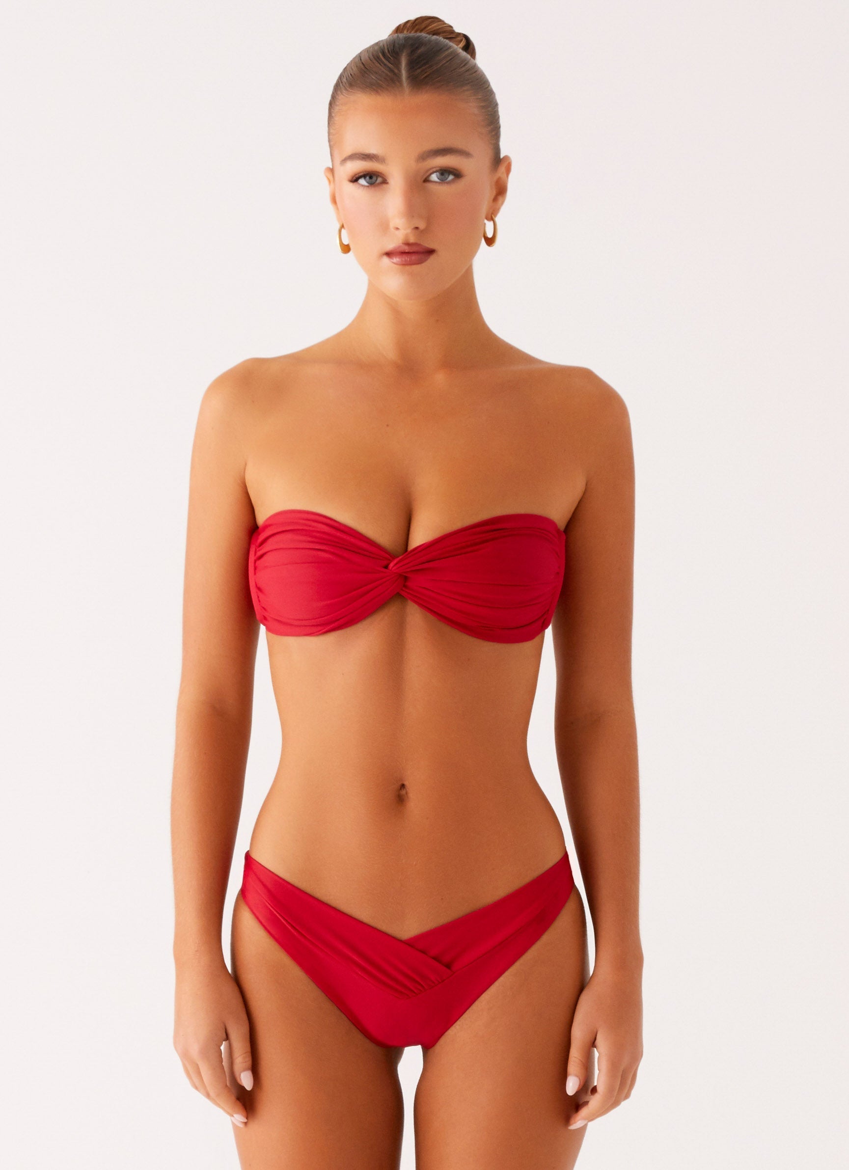 Delta Collection | Bikini Bottoms with Low V Waistline | Stylish Print for Comfortable Beach Wear