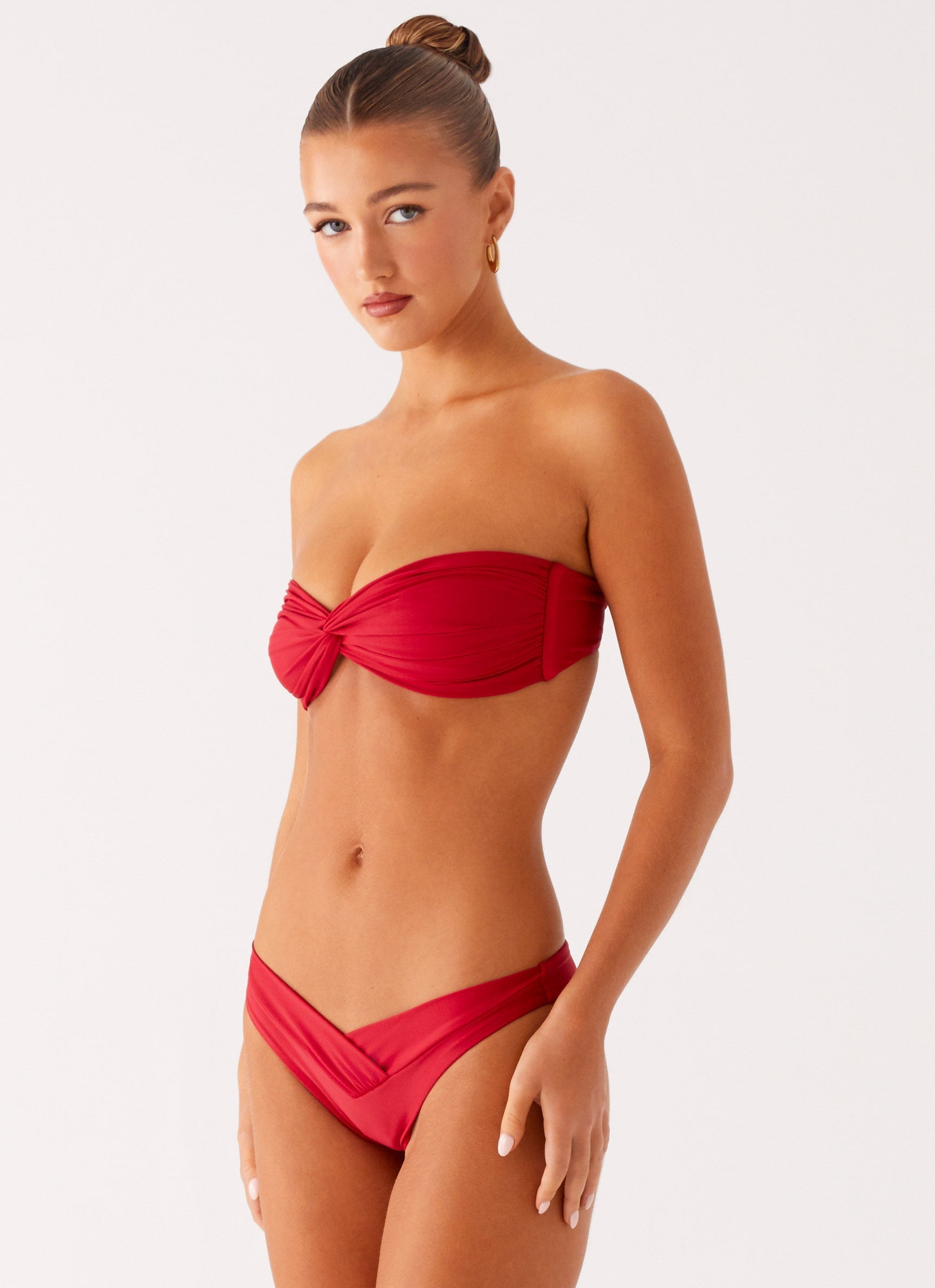 Delta Collection | Bikini Bottoms with Low V Waistline | Stylish Print for Comfortable Beach Wear