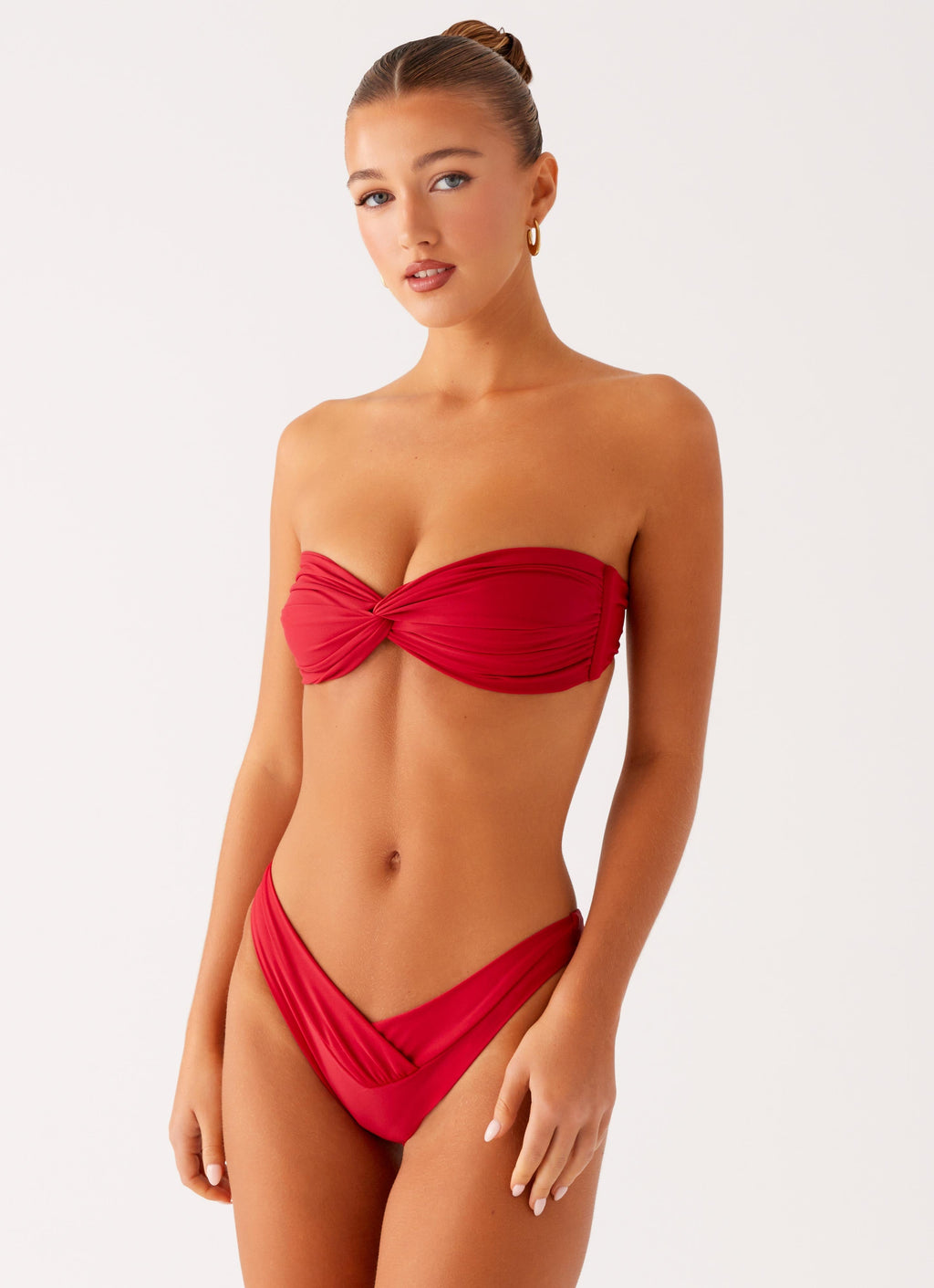 Delta Collection | Bikini Bottoms with Low V Waistline | Stylish Print for Comfortable Beach Wear