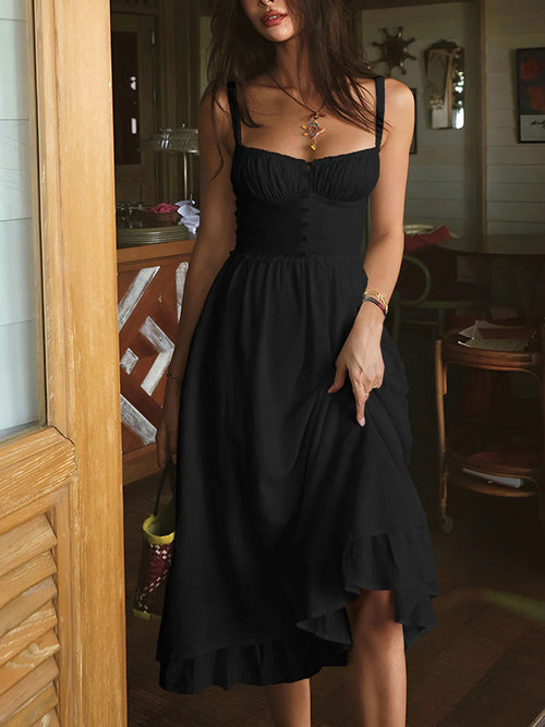 Corset Maxi Dress, Bodycon Evening Gown with Side Slit