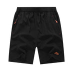 Men’s Quick Dry Summer Shorts – Lightweight Breathable Elastic Waist Straight Fit Activewear Printed Beach Casual Sports Shorts