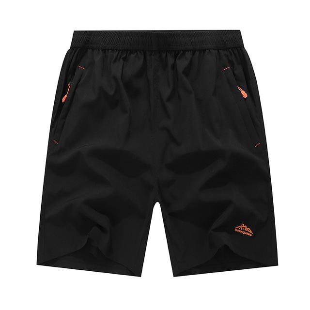 Men’s Quick Dry Summer Shorts – Lightweight Breathable Elastic Waist Straight Fit Activewear Printed Beach Casual Sports Shorts