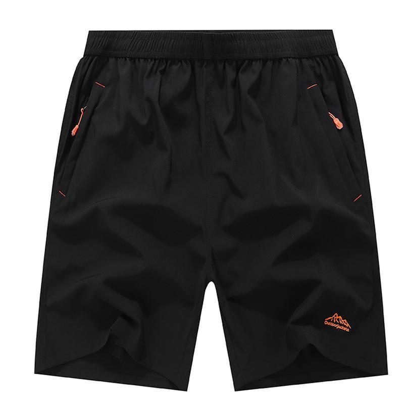 Men’s Quick Dry Summer Shorts – Lightweight Breathable Elastic Waist Straight Fit Activewear Printed Beach Casual Sports Shorts