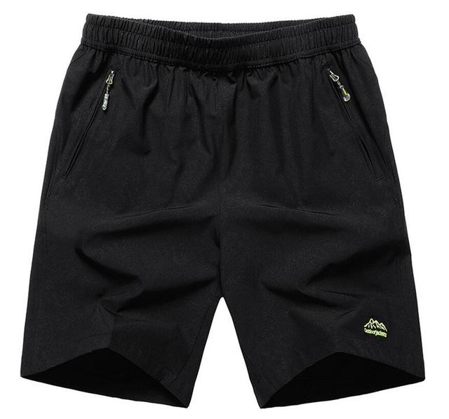 Men’s Quick Dry Summer Shorts – Lightweight Breathable Elastic Waist Straight Fit Activewear Printed Beach Casual Sports Shorts