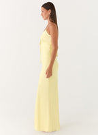 Flora Collection | Floral Maxi Dress with Elegant Tie Detail | Flowy Fit for Special Occasions - Women's