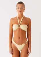 Kivara Collection | Bikini Bottoms with Secure Fit & Side Boning | Stylish Swimwear for Comfort and Confidence