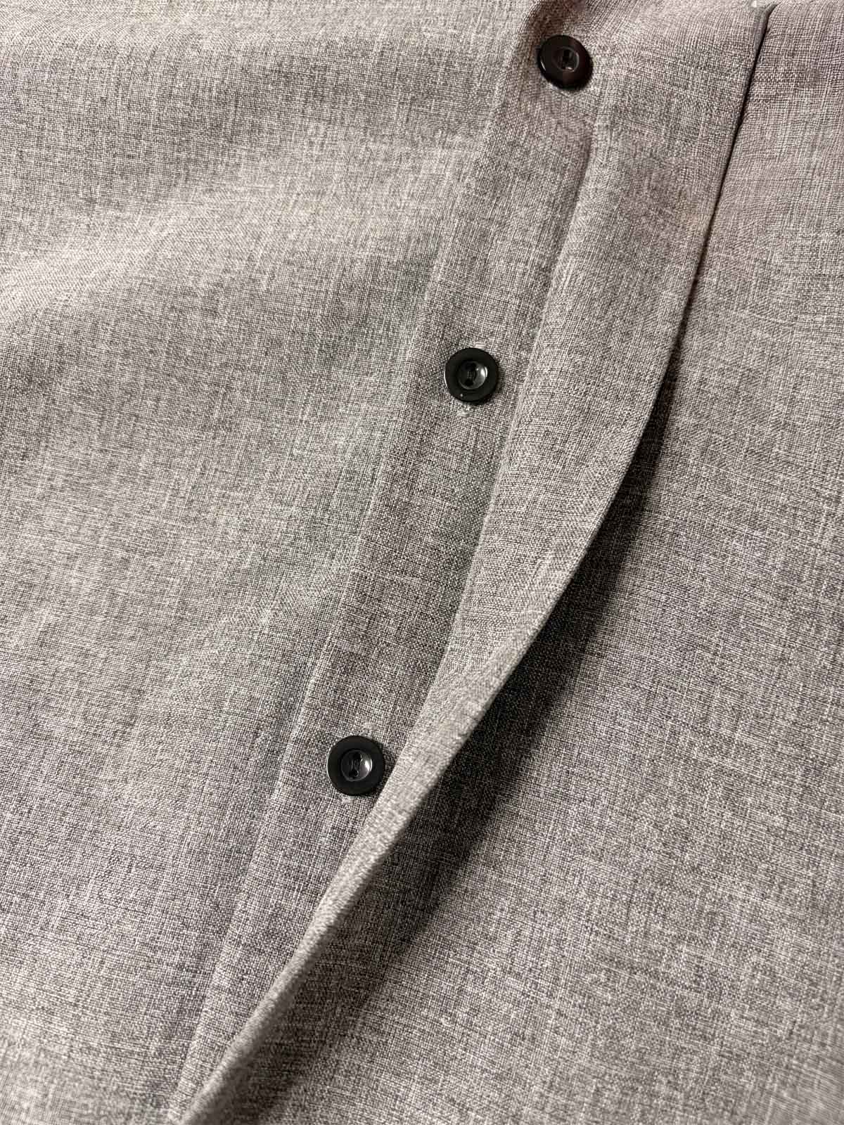 Men's Short Sleeve Linen Cotton Button Front Shirt