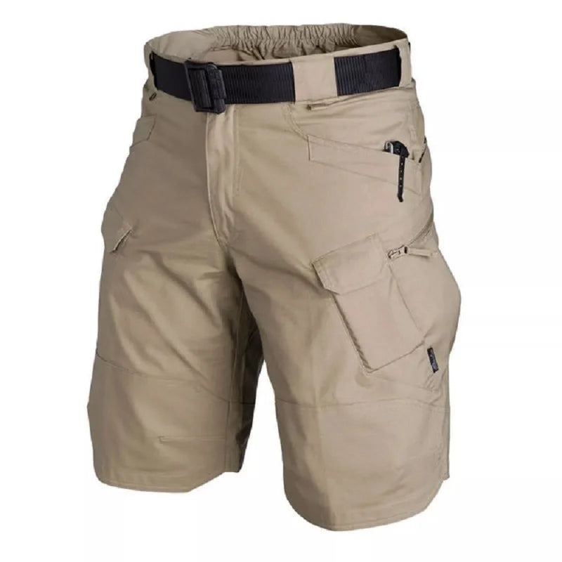 Mens Tactical Cargo Shorts, Water Resistant Hiking