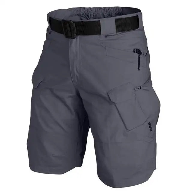 Mens Tactical Cargo Shorts, Water Resistant Hiking