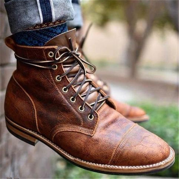 Mens Black Ankle Boots, Classic Everyday Comfort