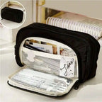 Multi Layer Pencil Case, Large Capacity Pencil Pouch