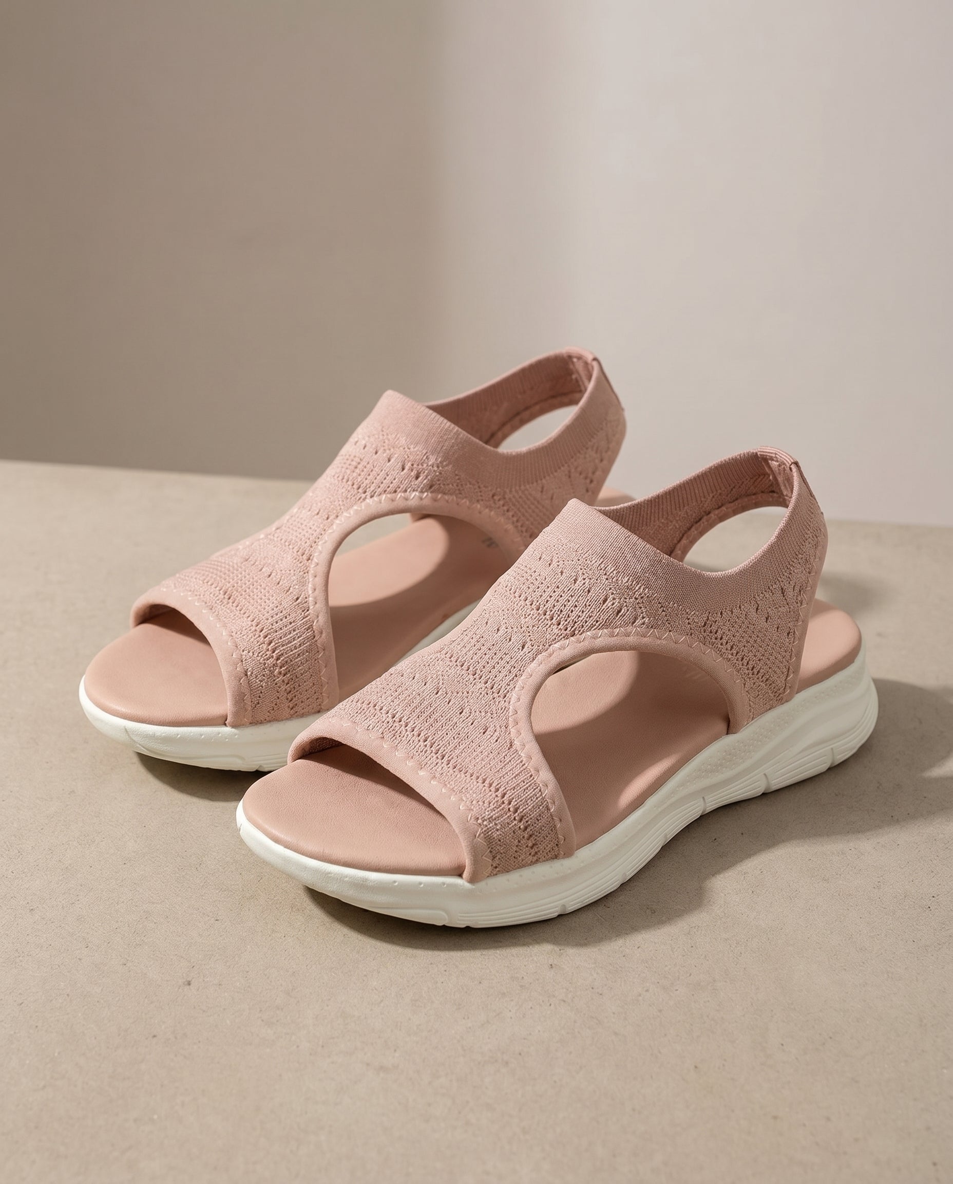 Womens Arch Support Sandals with Breathable Mesh
