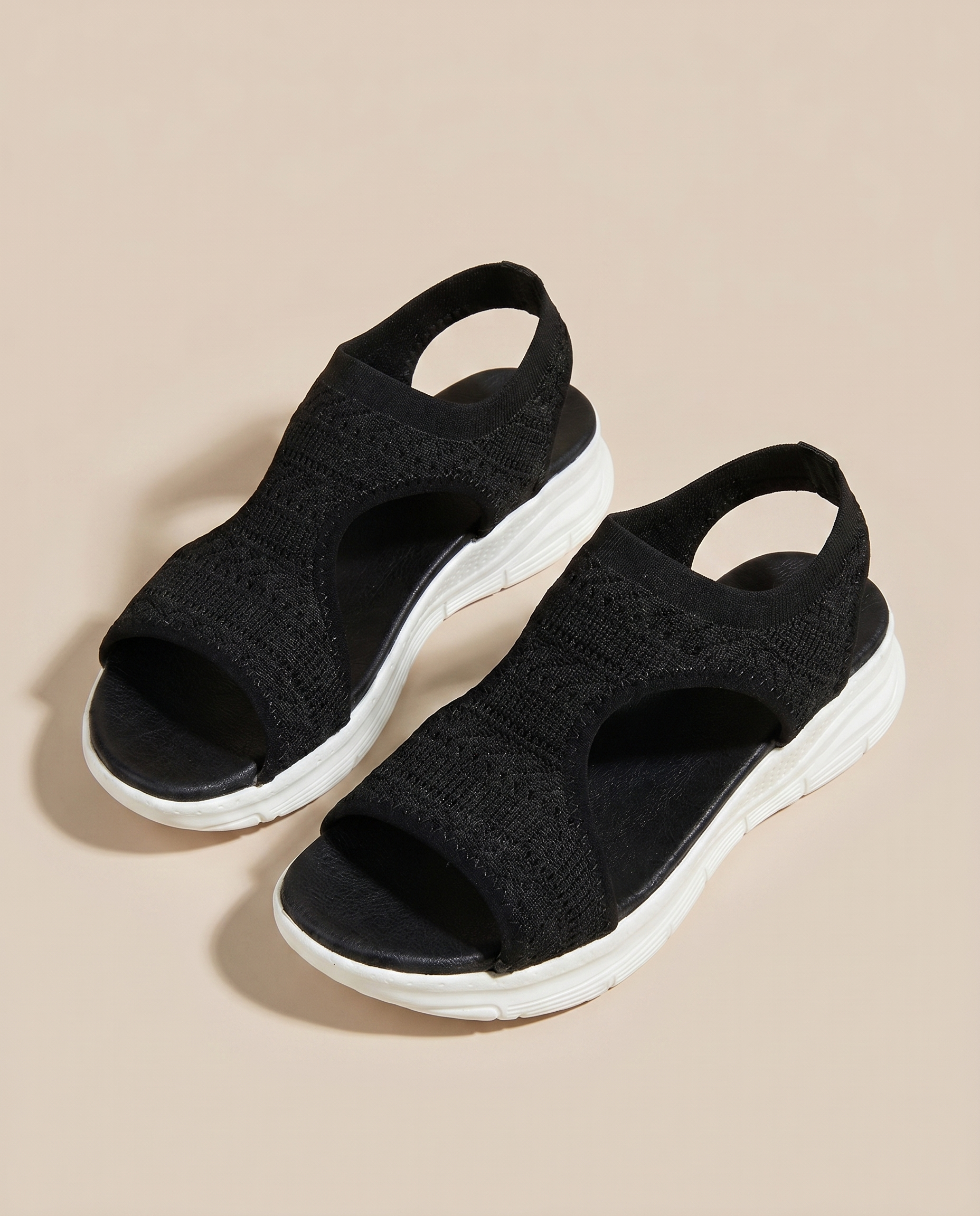 Womens Arch Support Sandals with Breathable Mesh