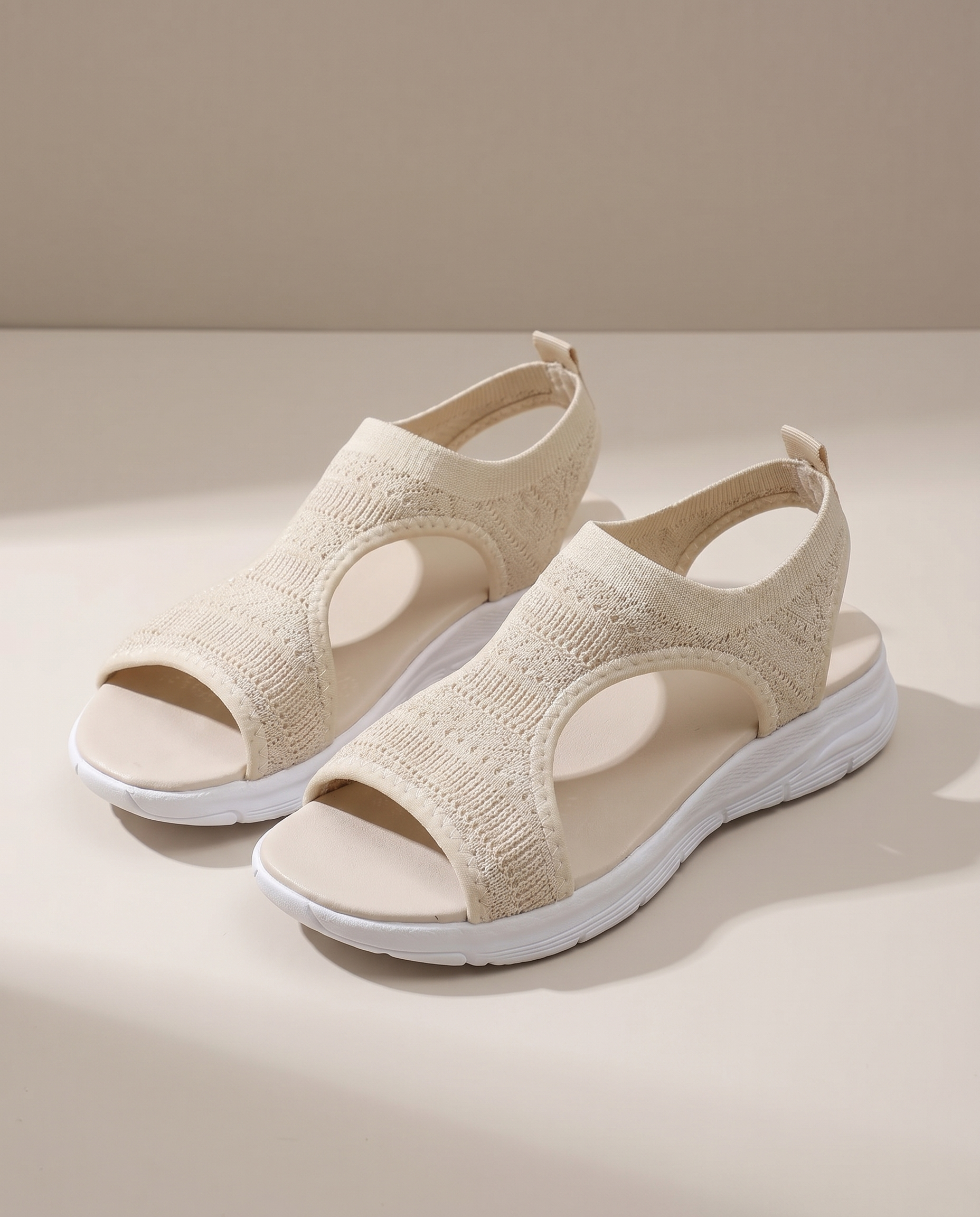 Womens Arch Support Sandals with Breathable Mesh