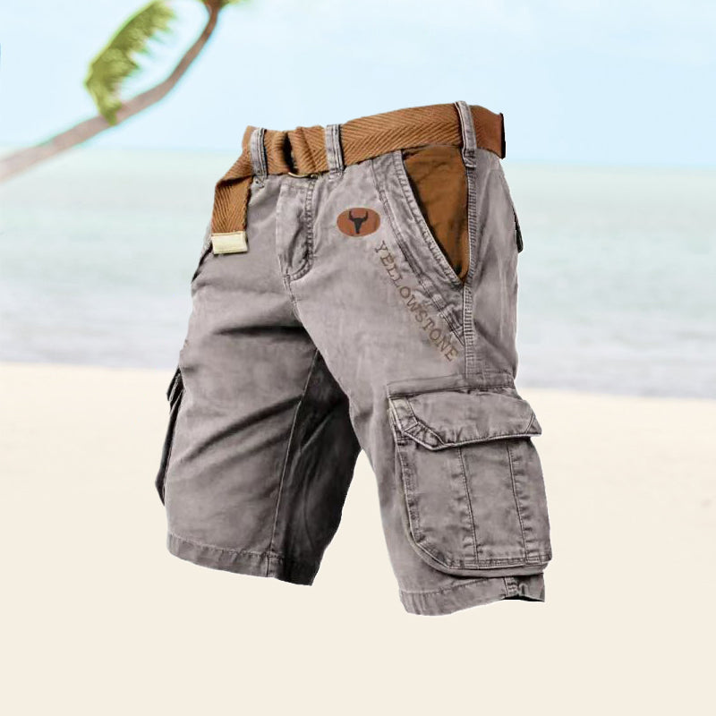 Mens Cargo Shorts, Rugged Lightweight Outdoor Shorts