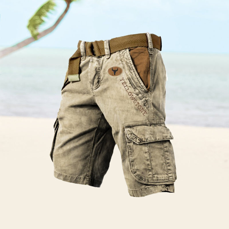 Mens Cargo Shorts, Rugged Lightweight Outdoor Shorts