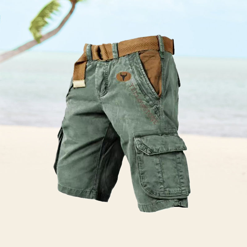 Mens Cargo Shorts, Rugged Lightweight Outdoor Shorts