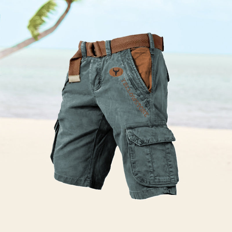 Mens Cargo Shorts, Rugged Lightweight Outdoor Shorts