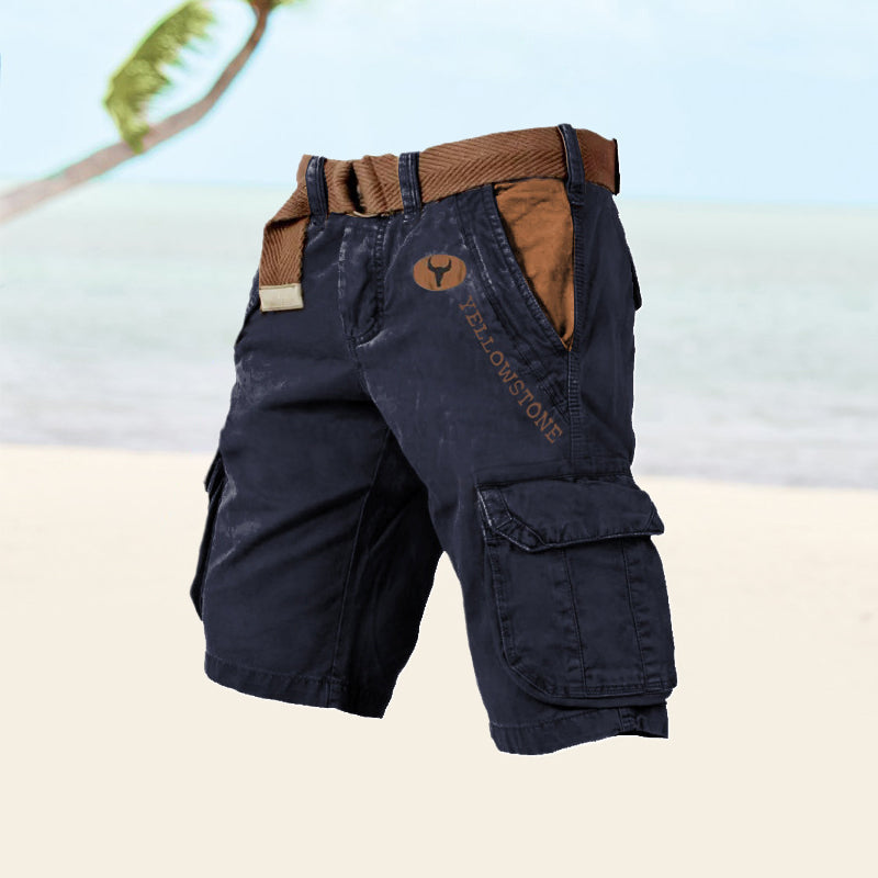 Mens Cargo Shorts, Rugged Lightweight Outdoor Shorts