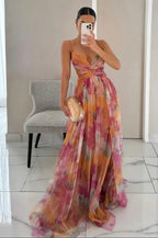 Textured Maxi Dress, Sleeveless Flowy Layered Summer