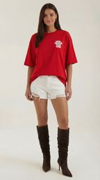 Unisex “Vespera Tee” Oversized Graphic T-Shirt – Everyday Inspirational Casual Wear