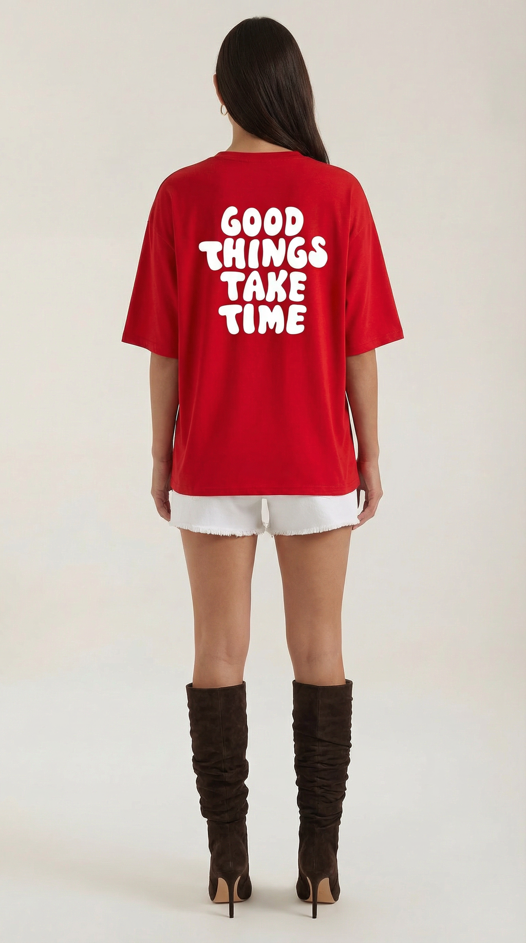 Unisex “Vespera Tee” Oversized Graphic T-Shirt – Everyday Inspirational Casual Wear