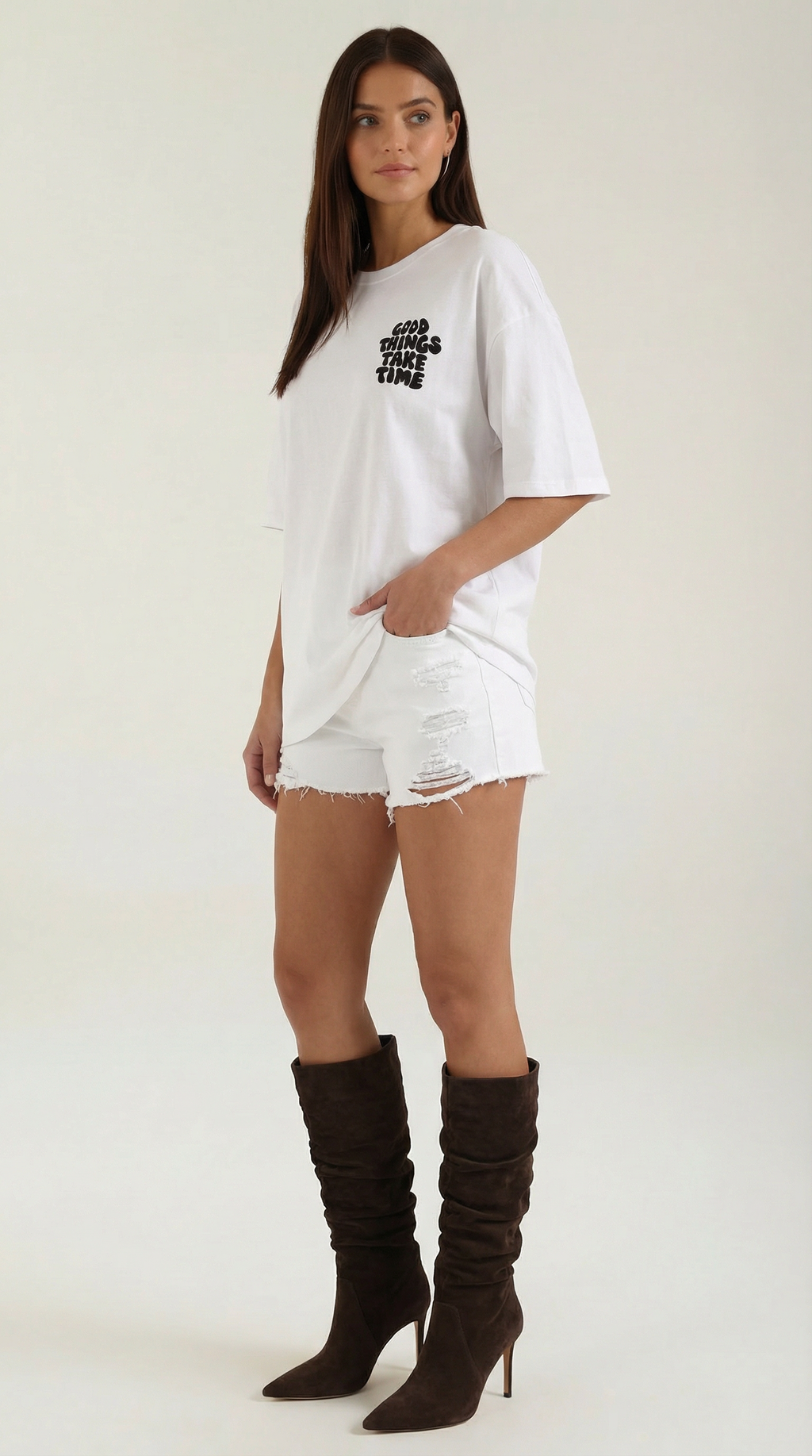 Unisex “Vespera Tee” Oversized Graphic T-Shirt – Everyday Inspirational Casual Wear