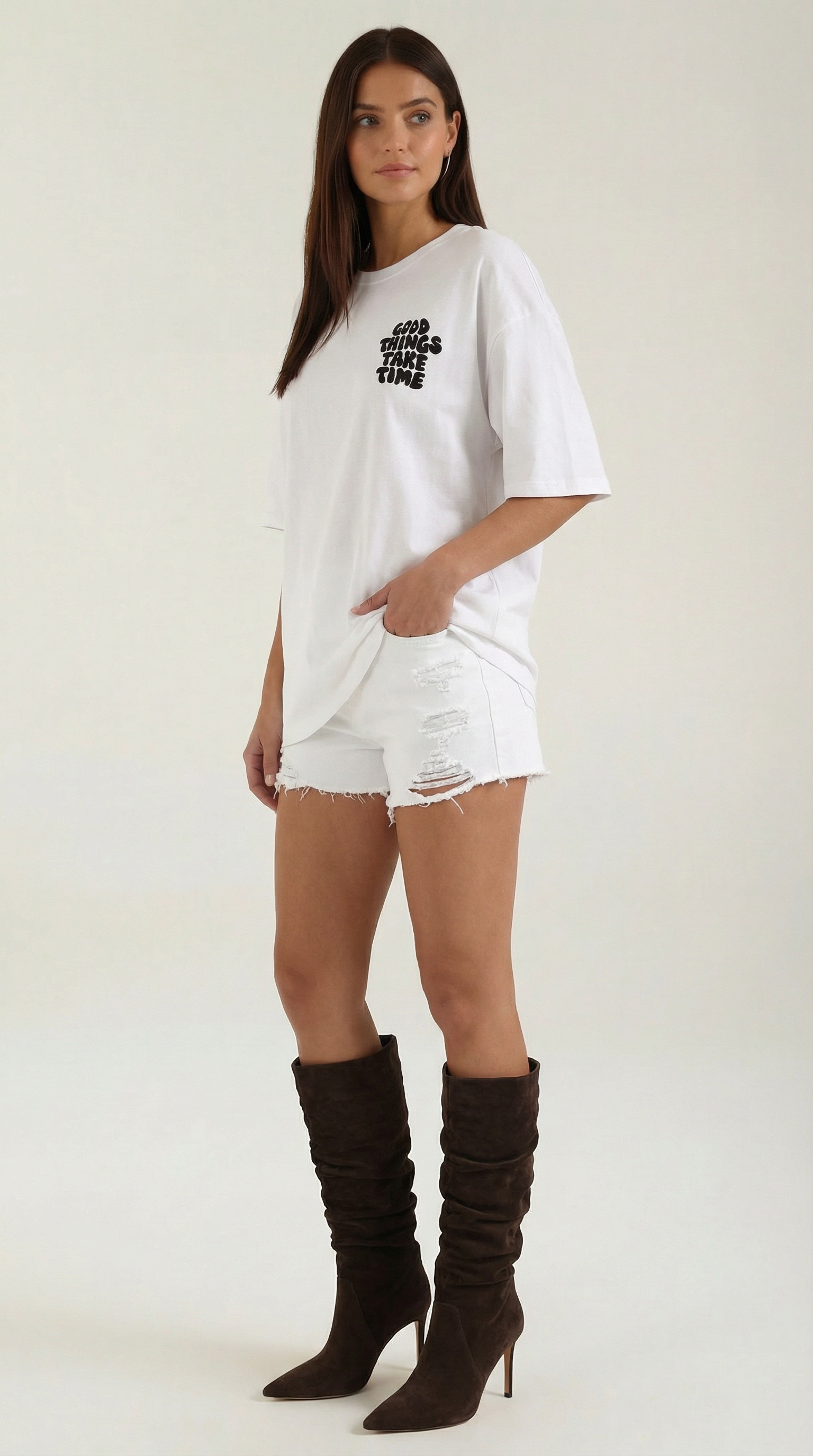 Unisex “Vespera Tee” Oversized Graphic T-Shirt – Everyday Inspirational Casual Wear